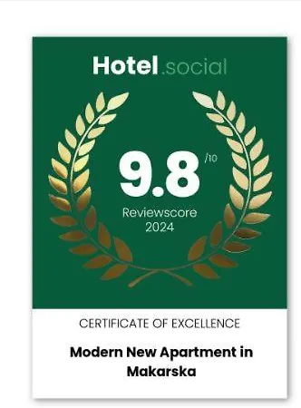 Appartement Modern New In Makarska