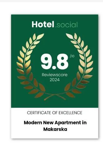 Διαμέρισμα Modern New In Μακάρσκα